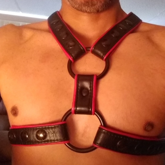 Genuine Leather Men's Harness - Picture 5 of 8